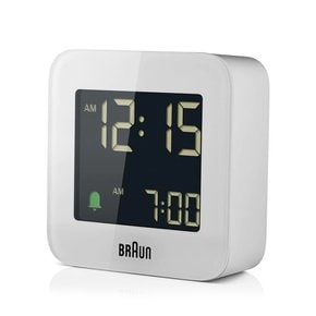 브라운 디지털 미니탁상시계 BC08W 라이트.스누즈알람 BRAUN 정품