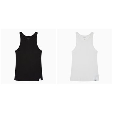 Calvin Klein Underwear 여성 25SS 100% 리브드 탱크 탑 2종 택1(QS7492-UB1/100)