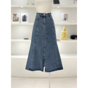 듀엘 [여주점] 여성 슬릿 A라인 롱 스커트 (L262PSD432)