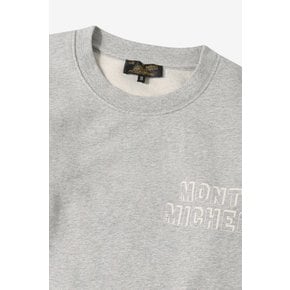 [기모] TYMEANE - Logo sweatshirt_GREY_LNVA0TS72