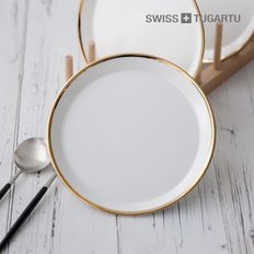 스위스 투가르투 에일리나 골드라인 접시 3P (8인치)