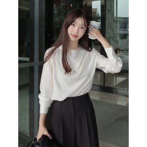 [이코코PICK] MEG COWL NECK BLOUSE (4 COLORS)