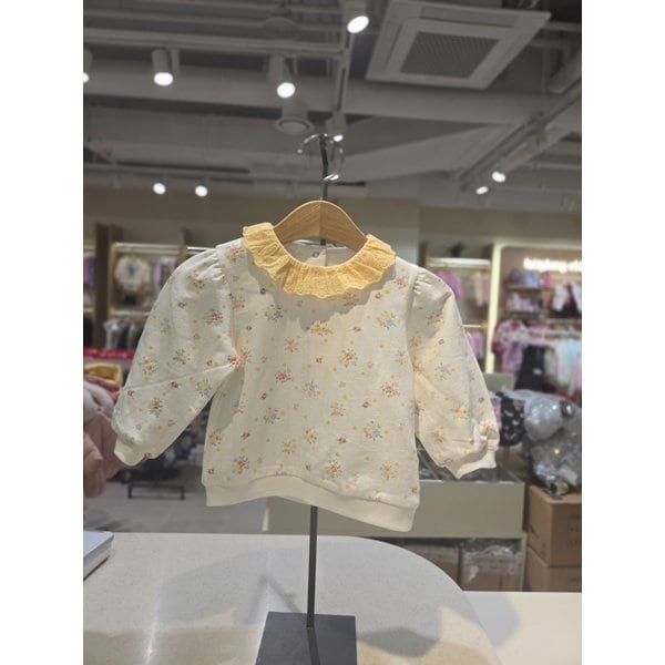 [파주점] (YE)  가든 플라워 스웨트셔츠 3511533405