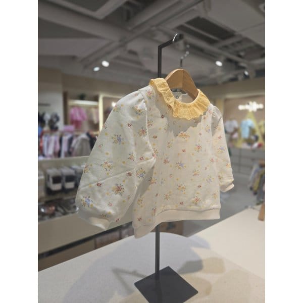 [파주점] (YE)  가든 플라워 스웨트셔츠 3511533405