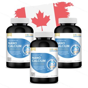  로얄캐네디언 캐나다 나노 칼슘 120캡슐x3통