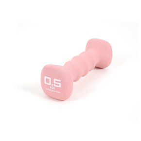 아이워너 네오프렌 컬러 아령 1개 0.5kg 핑크