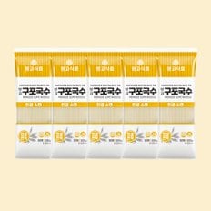 인정식탁 [몽고식품] 몽고구포국수 소면 500g x 5개