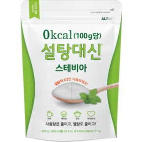 스테비아 에리스리톨 비정제설탕 설탕대신 400g