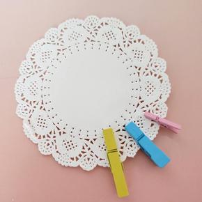 나무집게 우드 사진클립 10P mix 랜덤컬러 2.5cm
