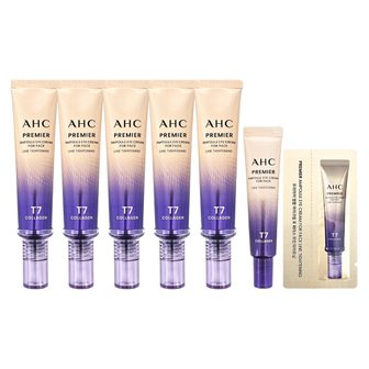 AHC [최신상] AHC 아이크림 시즌13 라인타이트닝 40ml 5개+12ml 1개+샘플