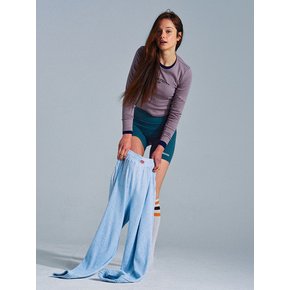 MNS x American apparel 261 Crop Long-Sleeves_Violet