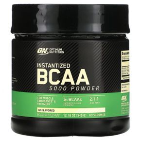 Optimum Nutrition 인스턴트 BCAA 5000 파우더 무맛 345 g(12.16 oz)