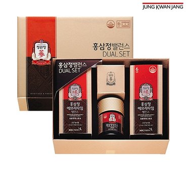 보리보리 홍삼정 밸런스 듀얼세트  홍삼정밸런스120G 에브리타임밸런스20포 _P369717371