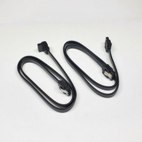 SATA3 LOCK 케이블 50Cm 일자형 ㄱ자형