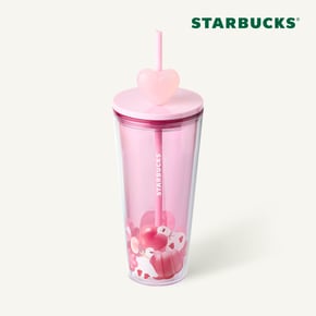 [스타벅스] 젤리덕 하트참 콜드컵 591ml