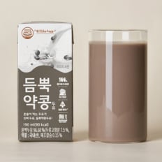 NON-GMO 100% 듬뿍약콩두유 190ml x 24팩(실속형)