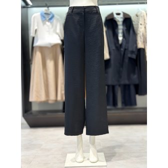 ZOOC [시흥점] 새틴 뒷밴딩 세미 와이드 팬츠 V261PSA903