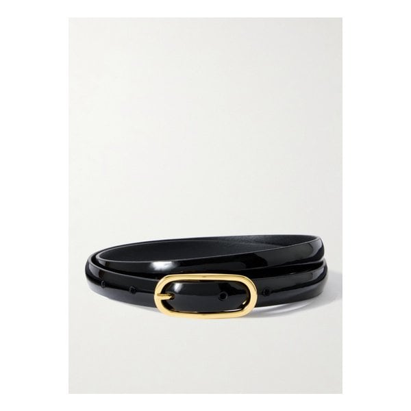 앤더슨스 페이턴트 가죽 벨트 블랙 46376663162893210