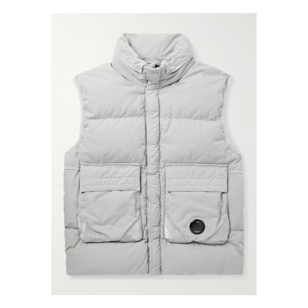 리사이클 셸 후드 다운 질레 그레이 46376663162831264