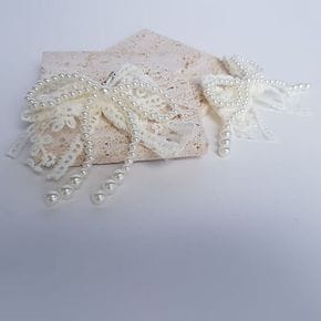 신발 예쁜 장식 악세사리부자재 리본공예 리본 2개입 운동화꾸미기