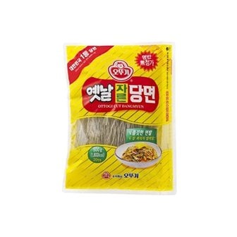  오뚜기 옛날 자른당면 500g 10개 당면사리 잡채 (W8961FC)