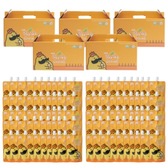 꼬샤꼬샤 신지식농업인장 도라지배즙 110ml 100포 스파우트형