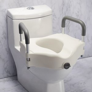  이동식 변기 높이조절 커버 패드 노인 환자 재활 화장실 좌변기 목욕 의자
