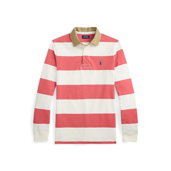 남성 클래식핏 카키 칼라 럭비 셔츠(MNPOKNI16824868600)