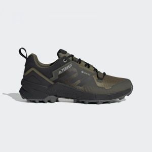 아디다스 테렉스 스위프트 R3 GORETEX 하이킹 슈즈 포커스 올리브 코어 블랙 그레이 파이브 GY50