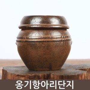 오너클랜 거친 옹기 양념통 항아리 2호