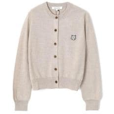 24FW 메종키츠네 가디건 MW00508KT1036H218 Beige LIGHT BEIGE MELANGE