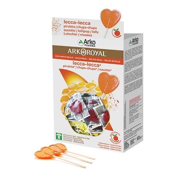 ARKOPHARMA 아르코파르마 아르코로열 허니 로얄젤리 하트 롤리팝 100개입