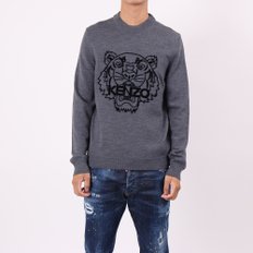 타이거 헤드 스웨터 F965PU2133XB_93 그레이 Tiger Head Sweater