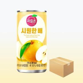 과일촌 배 드링크 175ml X 30캔 (1박스)/해태 배음료 (S14730839)