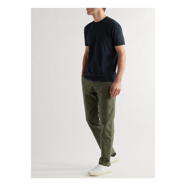 Lyocell and Cotton-Blend Jersey T-Shirt 블루 13452677152061495