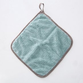 주방 핸드타올 고리수건 고리 수건 핸드타월 사은품 선물 캐릭터 행주 면 주방수건 자수 고리형