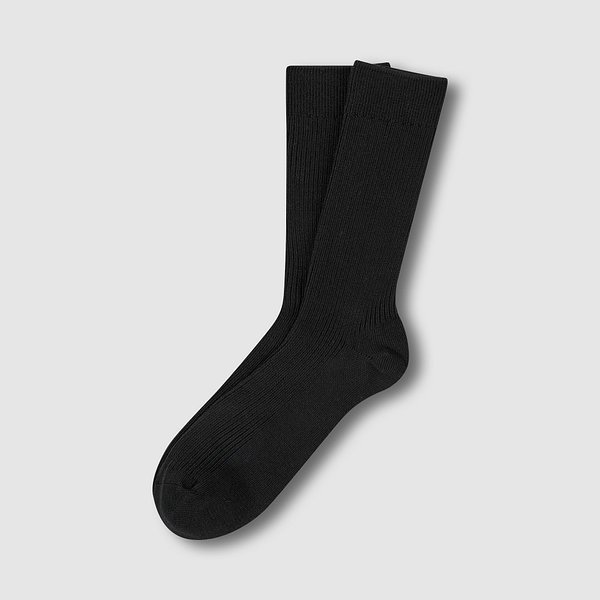 여 코튼 립 장목 양말 1족 J146903143099