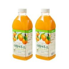 서울우유 아침에주스 감귤 950ml 2개