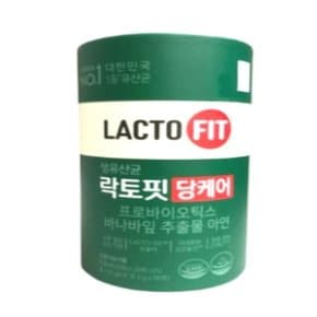 종근당 락토핏 라토픽 랏토핏 생유산균 당케어 2g 60포 3통