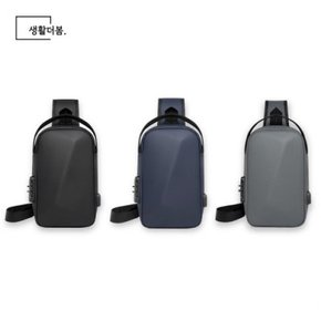 [홍은]남자가방 여행용 USB충전 방수 가죽크로스 방수크로스 미니크