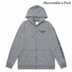 [A&FITCH] 아베크롬비&피치 그래픽 후드집업_GREY(C)