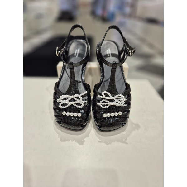 [여주점] Ribbon jelly sandal(black) DW2AM26001BLK