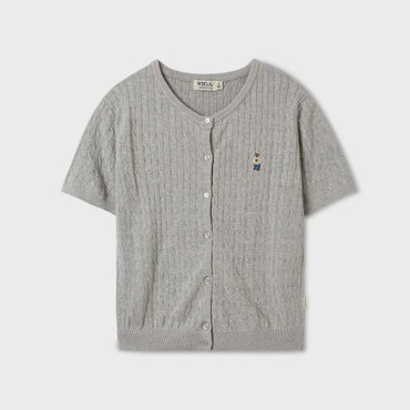 후아유 Steve Summer Short Sleeve Cardigan  WHCKF2541F