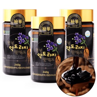 기타 천년 약도라지 진액고 1 세트(240g*3병)