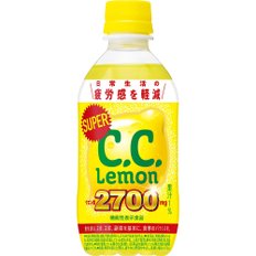 산토리 슈퍼 C.C. 레몬 350ml×24개 [기능성 표시 식품]