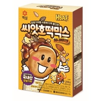  백설 HBAF 씨앗호떡믹스 허니버터맛 310G