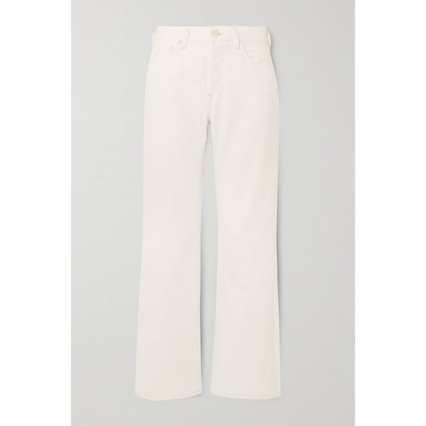 + Net Sustain The Nineties High-rise Bootcut Jeans 화이트