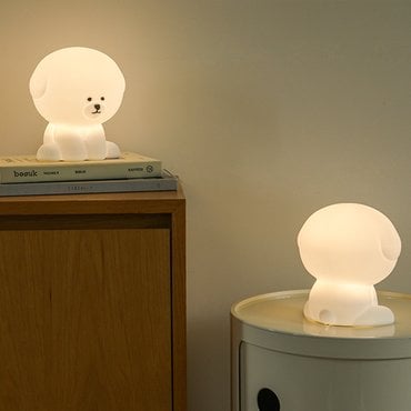 데일리라이크 비숑 무드등 *USB 충전 포트가 C타입으로 변경되었습니다*