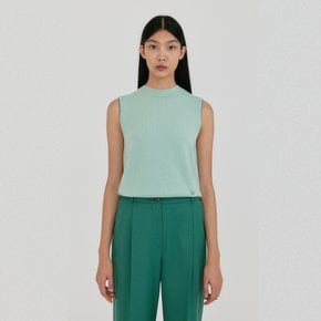 ZAN Roundneck Knit Vest - Mint