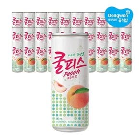 쿨피스캔 230ml 30캔 /복숭아/파인애플